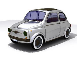 Fiat 500 3d preview