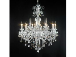 Classic Crystal Chandelier 3d preview