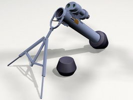 M47 Dragon Anti-tank Missile 3d preview