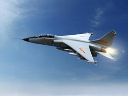 Chengdu J-7 Fishcan Fighter Aircraft 3d model preview