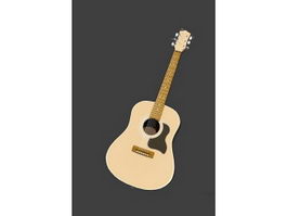 Classical Guitar 3d model preview