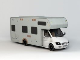 Campervan 3d model preview