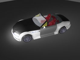 BMW Z4 Convertible 3d model preview