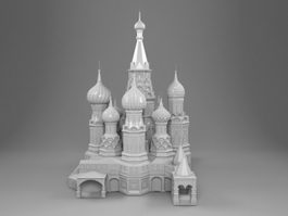 Cathedral Architecture 3d model preview