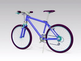 Blue Mountain Bike 3d model preview