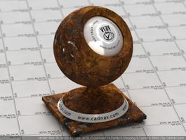 Very Rusty Old Metal vray material