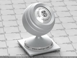 White Leather vray material