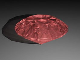 Red Diamond 3d model preview