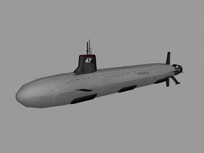 seawolf class submarine size comparison