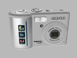 Samsung Digimax S600 Digital Camera 3d model preview