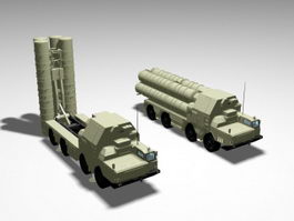 SA-10 Grumble Missile System 3d preview