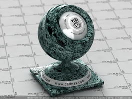 Empress Green Marble vray material