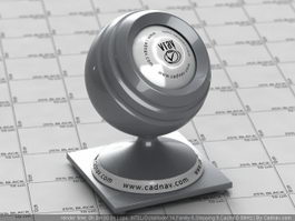 Smoke Gray Car Paint vray material