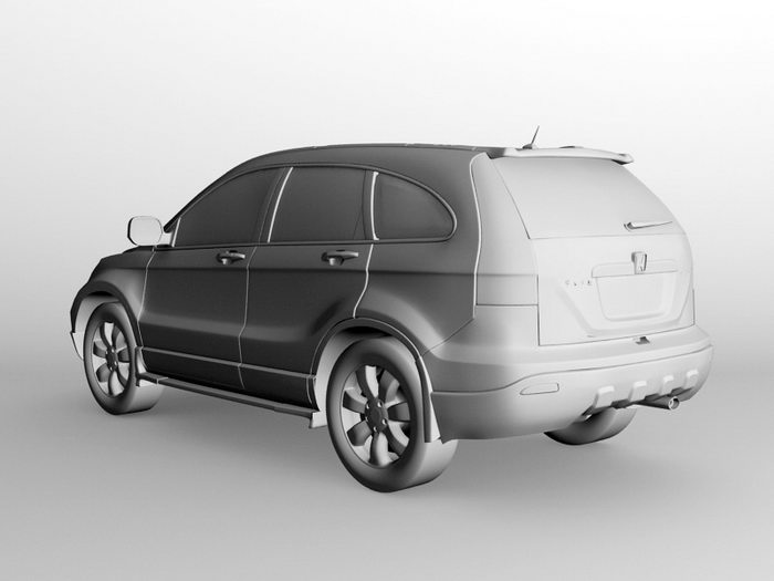 Honda CR-V 3d rendering