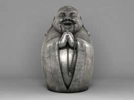 Figure of Buddha 3d preview
