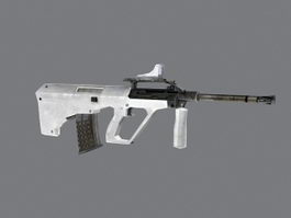 Tactical Submachine Gun 3d model preview