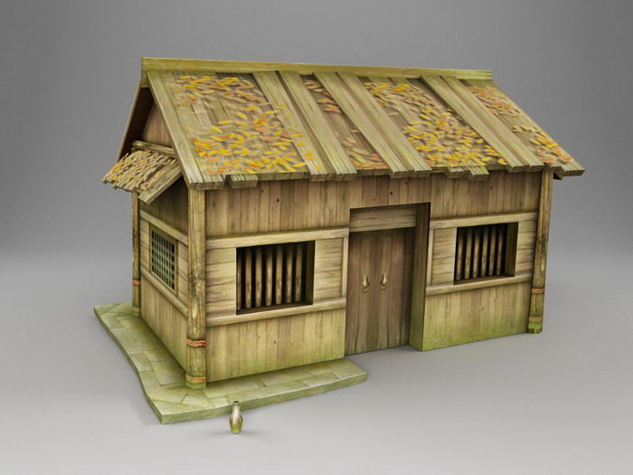 China Traditional Chinese House 3d rendering