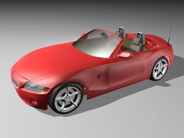 BMW Z4 E89 Roadster 3d model preview