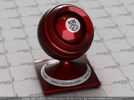 Black Cherry Red Car Paint vray material