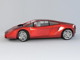 Lamborghini Reventon 3d model preview