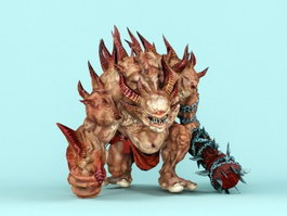 Enraged Cyclops 3d model preview