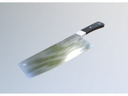 Chinese Chefs Knife 3d preview