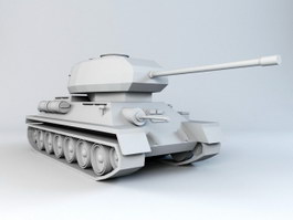 Tank Modeling 3d model preview