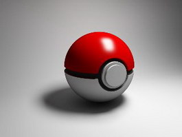 Poke Ball 3d preview