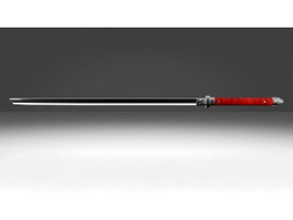 Tang Dynasty Sword 3d model preview