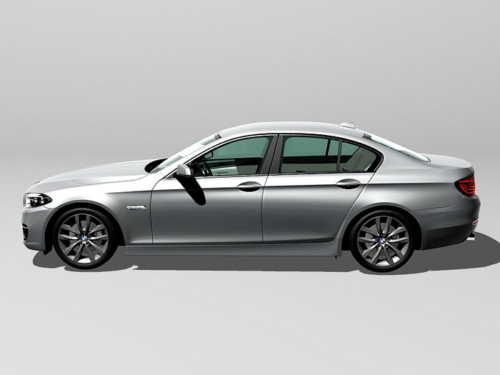 BMW 535i Executive Car 3d rendering
