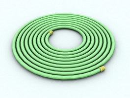 Garden Water Hose 3d model preview
