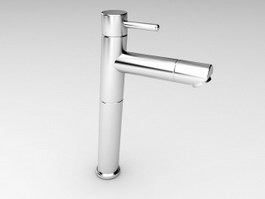 Bathroom Basin Tap 3d model preview