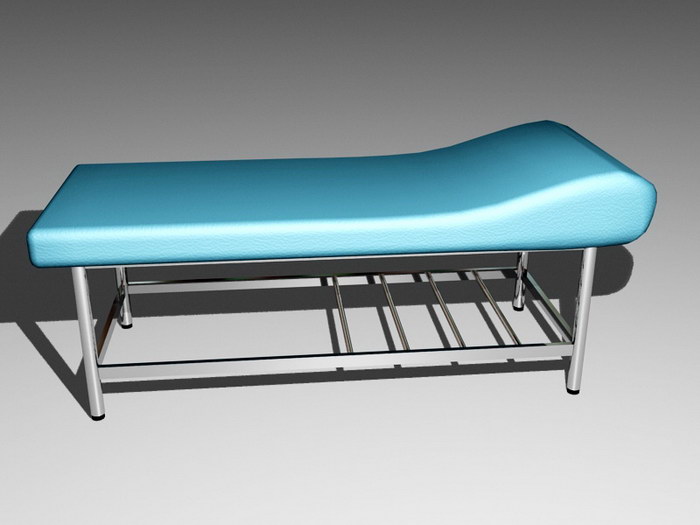 Massage Table 3d rendering