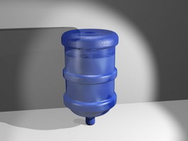 Water Dispenser Bottle 3d model preview