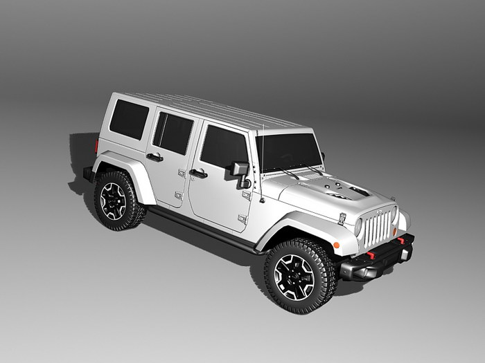 Jeep Wrangler Unlimited 3d model 3ds Max files free download - modeling  50551 on CadNav