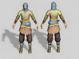 Medieval Robber 3d preview