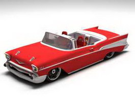 1957 Chevrolet Convertible 3d preview