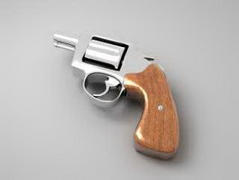 Magnum Revolver 3d model preview