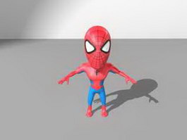 Spider-Man Character 3d preview