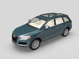 Audi Q7 Quattro 3d model preview