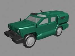Armored Jeep 3d preview