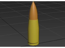 5.56mm NATO Cartridge 3d preview