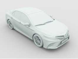Toyota Camry 2018 3d model preview