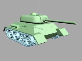 Small Tank 3d model preview