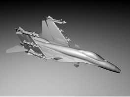 J-15 Fighter 3d model preview