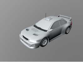 Subaru WRX STI 3d model preview