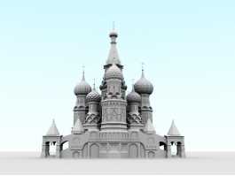 Saint Basil's Cathedral 3d preview