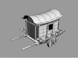 Medieval Carriage 3d preview