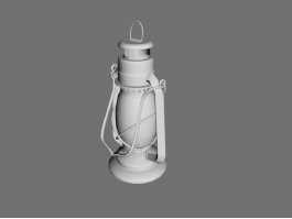 Kerosene Lantern 3d model preview