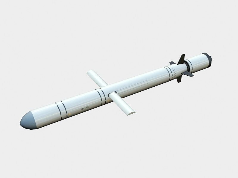 cruise missile 3d model free